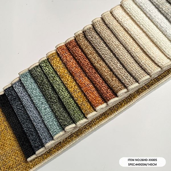 Chenille Upholstery Fabric Sofa factory